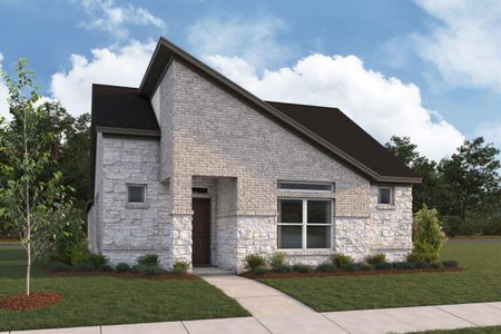 New construction Single-Family house 771 Clarissa St, Buda, TX 78610 plan Marigold - Cottage Series - image