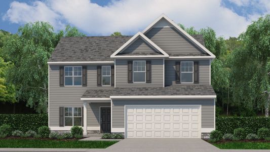 New construction Single-Family house 4226 Ravendale St, Flowery Branch, GA 30542 plan Fairfax - image