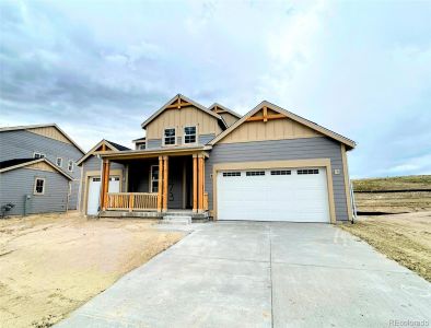 New construction Single-Family house 573 Penn Road, Elizabeth, CO 80107 SuperHome- photo 0