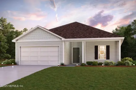 New construction Single-Family house 10328 Greystone Dr, Glen St. Mary, FL 32040 plan Abernathy - image