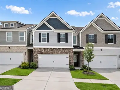 New construction Townhouse house 1432 Barlow Rd, Lithonia, GA 30058 plan The Lenox II - image