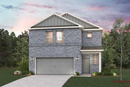 New construction Single-Family house 283 Brazen Forest Trl, Magnolia, TX 77354 plan Oak - image
