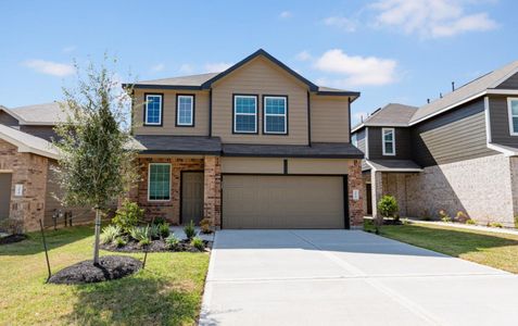 New construction Single-Family house 3010 Nickell Back Dr, Conroe, TX 77301 plan The Auburn - image