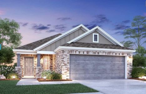 New construction Single-Family house 746 Gentle Bird Dr, Lavon, TX 75166 plan Magnolia - 30' Smart Series - image
