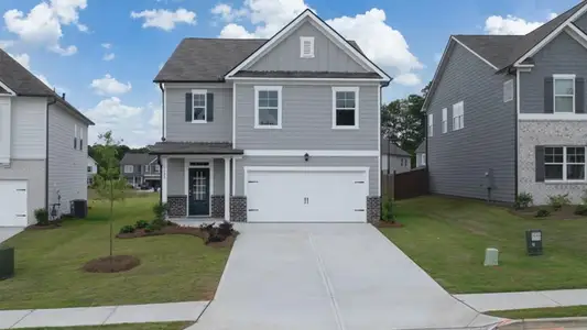 New construction Single-Family house 1080 Lost Creek Pkwy, Dallas, GA 30132 plan Robie - image