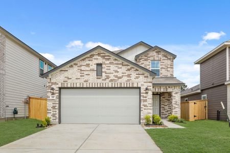 New construction Single-Family house 117 Rising Cedar Ln, Hockley, TX 77447 plan Hampton - image