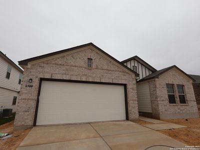 New construction Single-Family house 6758 Red Buffalo Trl, San Antonio, TX 78253 plan Boone - 40' Smart Series - image