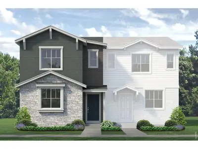 New construction Duplex house 2350 Bufflehead Wy, Johnstown, CO 80534 - image