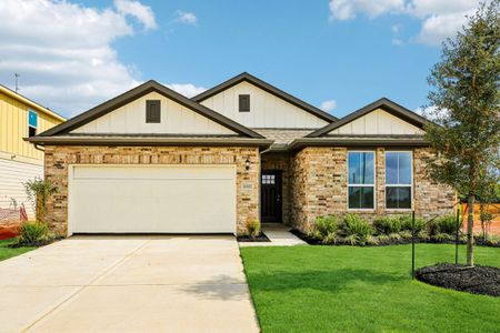 New construction Single-Family house 31302 Cass River Ln, Waller, TX 77484 plan Mustang Meadows 1937 - image