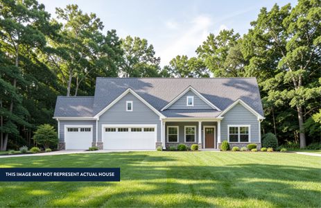 New construction Single-Family house 111 Nannies Cir, Williamston, SC 29697 plan (SC)Everett A.1 3 Front Entry - image
