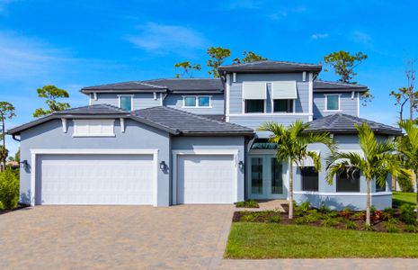 New construction Single-Family house 2031 Don Benito Wy, Naples, FL 34120 plan Layton - image