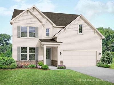 New construction Single-Family house 223 Atlas Ln, Winder, GA 30680 plan The Hickory A - image