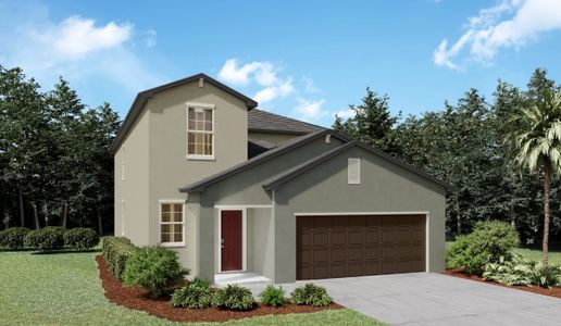 New construction Single-Family house 13725 Newbridge St, Spring Hill, FL 34609 Columbia- photo 0