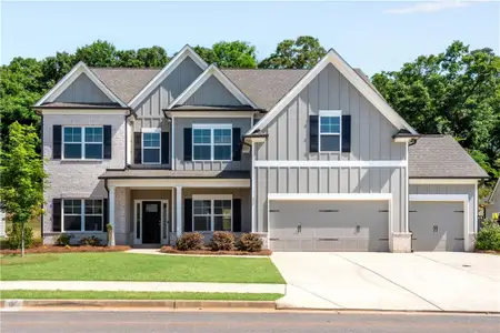 New construction Single-Family house 237 Cherokee Rose Ln, Hoschton, GA 30548 plan The Chelsea - image