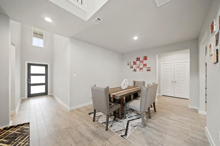 This spacious dining room is perfect for entertaining and will accommodate a large table, hutch, buffet or china cabinet. This spacious dining room is perfect for entertaining and will accommodate a large table, hutch, buffet or china cabinet.