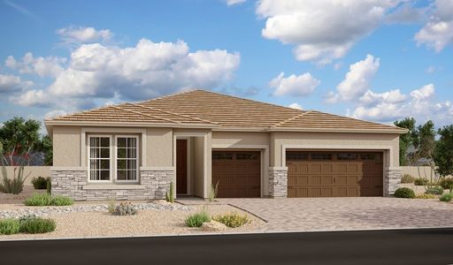 New construction Single-Family house 17617 W. Blue Sky Drive, Surprise, AZ 85387 Darius- photo 0