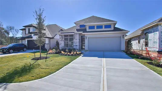 New construction Single-Family house 9644 Mount Brewer Ln, Porter, TX 77365 plan 2410W - image