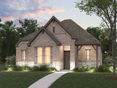 New construction Single-Family house 2721 Mexia Ln, Celina, TX 76258 Begonia - Cottage Series- photo 0