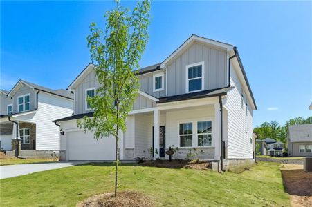 New construction Single-Family house 3138 Sweet Red Cir, Braselton, GA 30517 plan Johnson - image