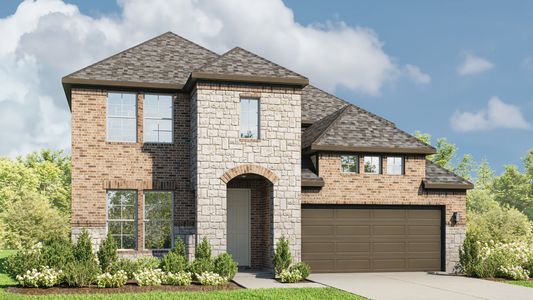 New construction Single-Family house 2024 Barfish Wy, Leander, TX 78641 plan Elm - image