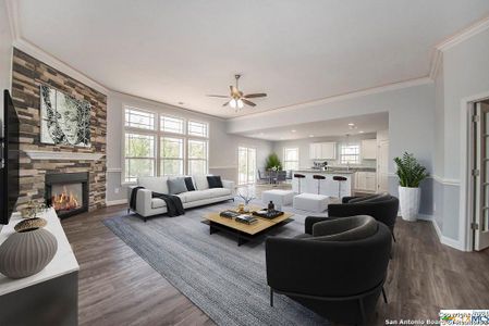 New construction Single-Family house 183 Lost Maples Wy, Marion, TX 78124 plan Franklin - image 3