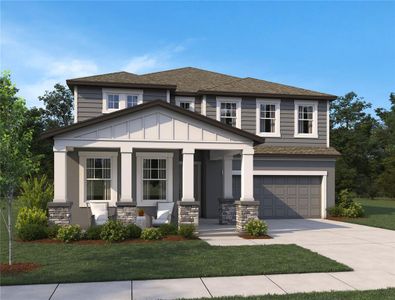 New construction Single-Family house 10026 Hidden Hammock Lp, Parrish, FL 34219 plan Duval - image