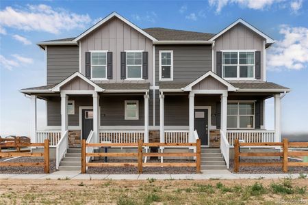 New construction Duplex house 608 S Cabernet Ave, Fort Lupton, CO 80621 plan AUGUSTA - image