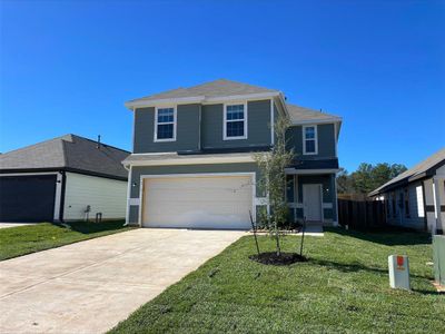 New construction Single-Family house 13633 Goldeye Dr, Shenandoah, TX 77384 The Lowry- photo 0 0