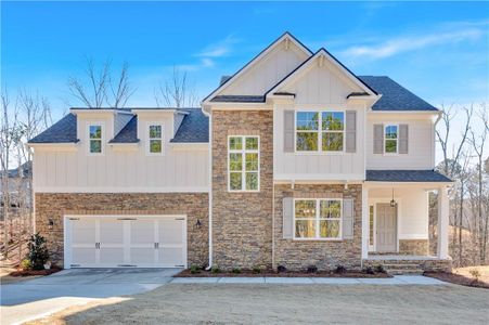 New construction Single-Family house 16 Grove Pointe Wy Se, Cartersville, GA 30120 Hampton- photo 0
