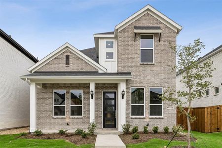 New construction Townhouse house 11516 Pinto St, Frisco, TX 75035 plan Duets D413 - image