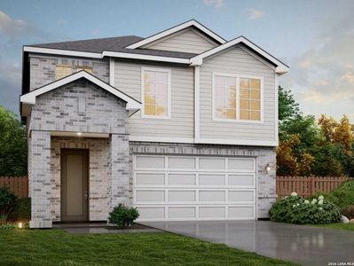 New construction Single-Family house 5730 Lakeview Pt, San Antonio, TX 78244 - image