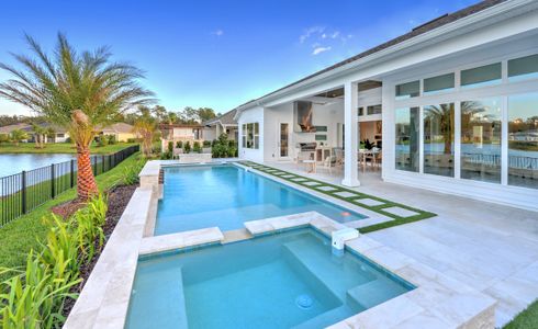 New construction Single-Family house 85 Courtney Manor Ct, St. Augustine, FL 32092 plan Egret V - Pinnacle Series | 80' Wide Lots - image 4