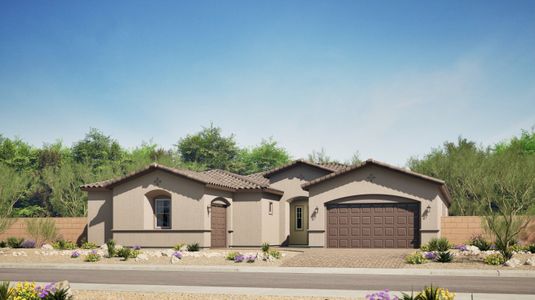 New construction Single-Family house 13143 W Sand Flower Dr, Peoria, AZ 85383 plan Revelation Plan 6081 - image