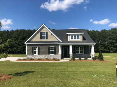 New construction Single-Family house Mitchell Manor Drive, Angier, NC 27501 - photo 0