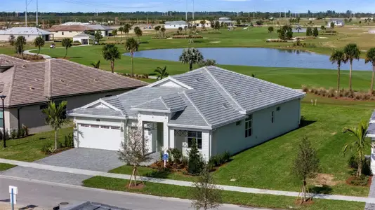 New construction Single-Family house 13553 Sw Shinnecock Dr, Port St. Lucie, FL 34987 plan Priscilla - image