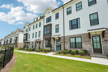 New construction Townhouse house 4211 Millcroft Pl, Unit 215, Buford, GA 30518 plan The Glendale - image
