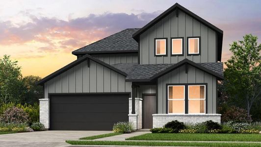 New construction Single-Family house 18007 Old Barrel Dr, Hockley, TX 77447 plan Orchid II - image