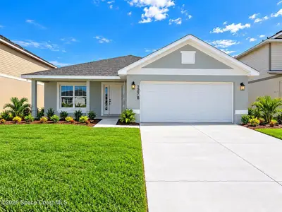 New construction Single-Family house 1278 Soleway Ave Sw, Palm Bay, FL 32907 plan 2200 - image