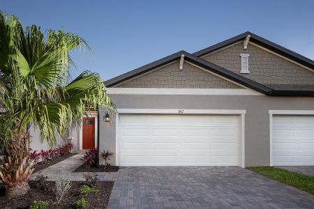 New construction Duplex house 867 Ruddy Quail Pl, Sun City Center, FL 33573 null- photo 0 0