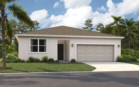 New construction Single-Family house 1255 Normandy Dr, Haines City, FL 33844 plan The Juniper - image