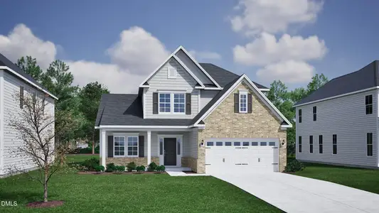 New construction Single-Family house 2133 Channel St, Graham, NC 27253 plan Nantahala II - image