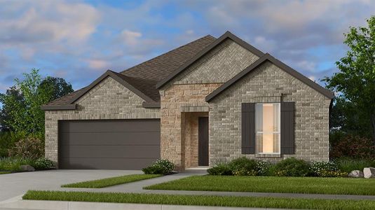 New construction Single-Family house 112 Lansing Road, Hutto, TX 78634 Canadian 2- photo 0