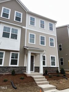 New construction Townhouse house 2005 Sequoia Ln, Durham, NC 27703 Manteo II- photo 0