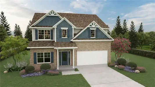 New construction Single-Family house 11090 Suria Dr, Covington, GA 30014 plan The Juniper - image