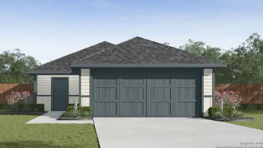 New construction Single-Family house 13935 San Saba Fls, San Antonio, TX 78253 Barton- photo 0