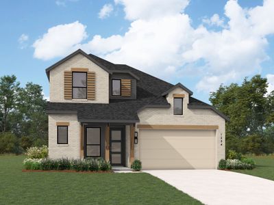 New construction Single-Family house 12990 Soaring Forest Dr, Conroe, TX 77302 plan Martin - image