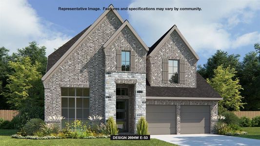 New construction Single-Family house 15963 Mahogany Mist Drive, Conroe, TX 77302 2694W- photo 0