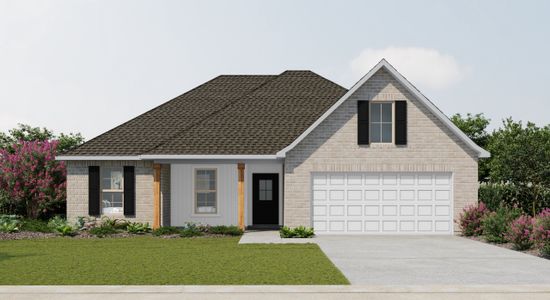 New construction Single-Family house 322 Dove Ct, Bridge City, TX 77611 plan Ravenswood V G - image