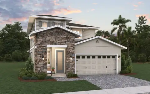 New construction Single-Family house St. Cloud, FL 34772 plan Magnolia - 19800 - image