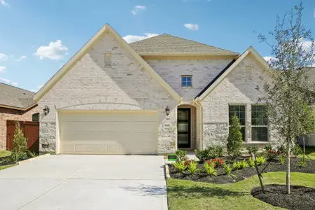 New construction Single-Family house 15979 Mahogany Mist Dr, Conroe, TX 77302 plan 4019 Elevation D - image